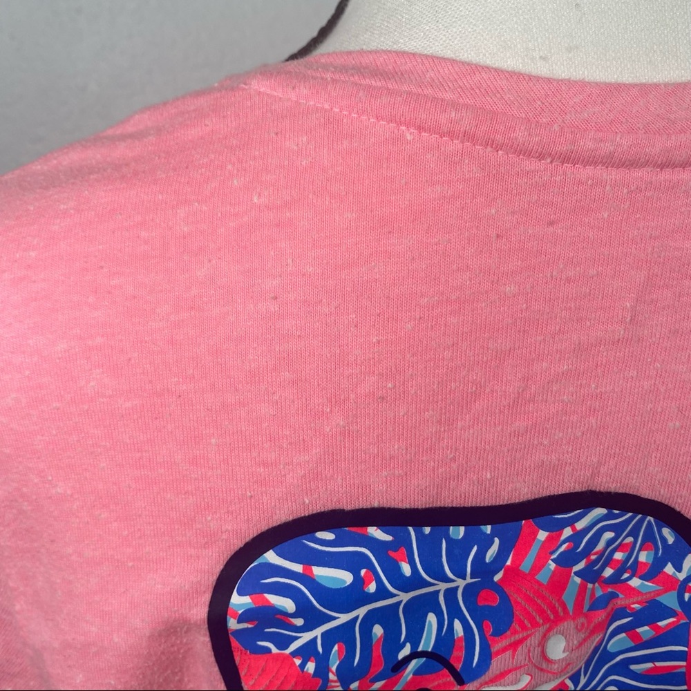 1. Vineyard Vines Front Pocket Shirt - Pink - Picture 6 of 7